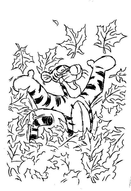 Plansa de colorat cu Winnie de Pooh 88 88